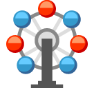 SoftBank ferris wheel emoji image