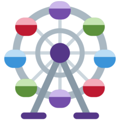 Twitter ferris wheel emoji image