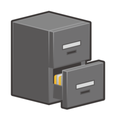 Emojidex file cabinet emoji image