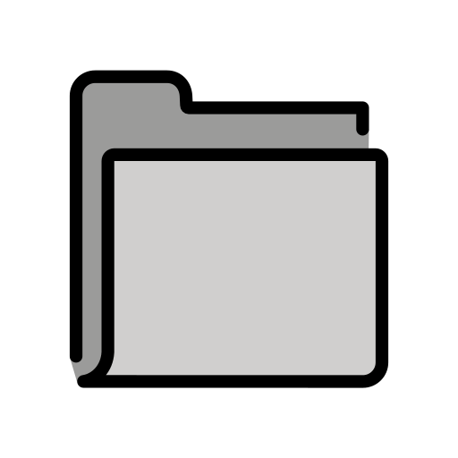 Openmoji file folder emoji image