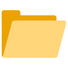 Skype file folder emoji image