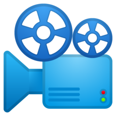 Google film projector emoji image