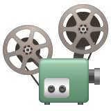 Whatsapp film projector emoji image