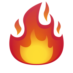 Emojidex fire emoji image