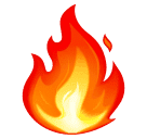 Huawei fire emoji image