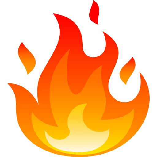 JoyPixels fire emoji image