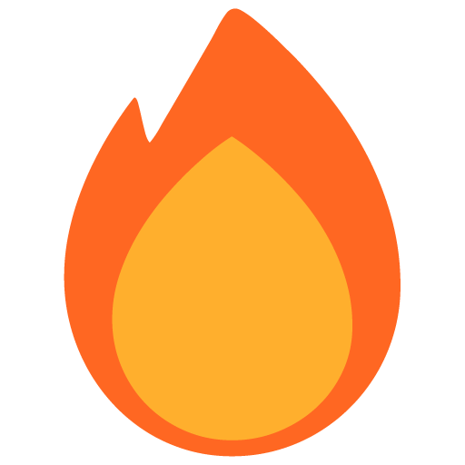 Microsoft fire emoji image