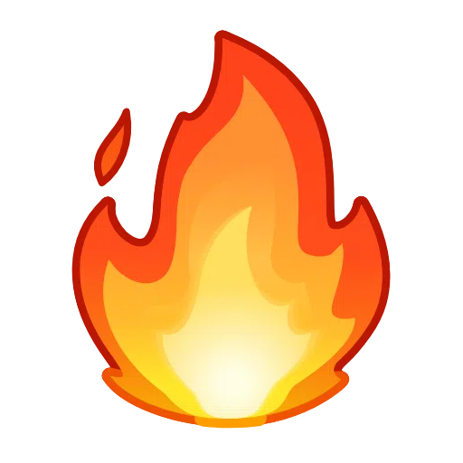Telegram fire emoji image