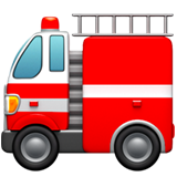 IOS/Apple fire engine emoji image