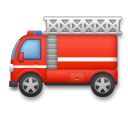 LG fire engine emoji image