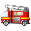 Samsung fire engine emoji image