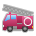 Sony Playstation fire engine emoji image