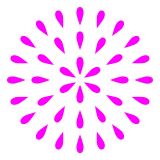 Docomo fireworks emoji image
