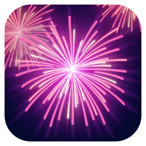 Facebook fireworks emoji image