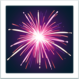 IOS/Apple fireworks emoji image
