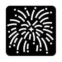 Noto Emoji Font fireworks emoji image