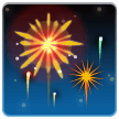 Samsung fireworks emoji image