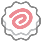 HTC fish cake with swirl design emoji image