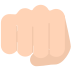 Mozilla fisted hand sign emoji image