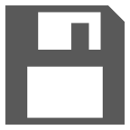 au by KDDI floppy disk emoji image