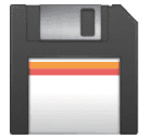 Huawei floppy disk emoji image