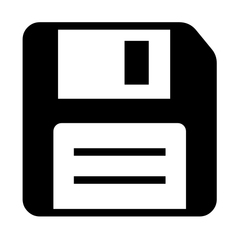 Noto Emoji Font floppy disk emoji image