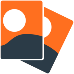 Mozilla flower playing cards emoji image