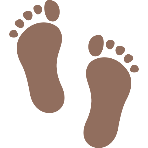 JoyPixels footprints emoji image