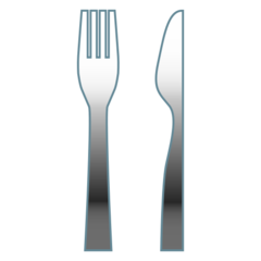 Emojidex fork and knife emoji image