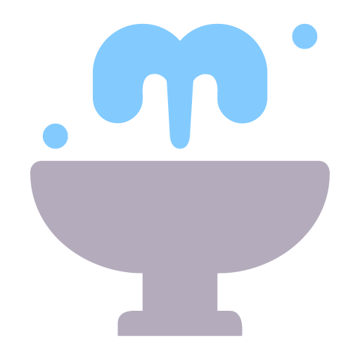Microsoft fountain emoji image