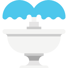 Skype fountain emoji image