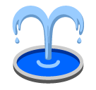 SoftBank fountain emoji image