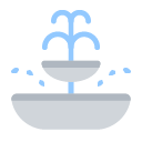 Toss fountain emoji image