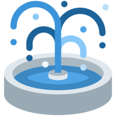 Twitter fountain emoji image