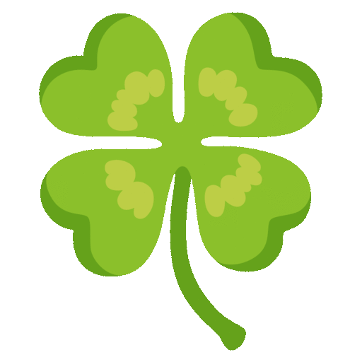 Noto Emoji Animation four leaf clover emoji image
