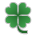 Sony Playstation four leaf clover emoji image