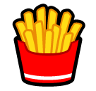 SoftBank french fries emoji image