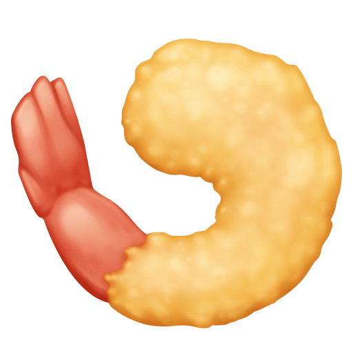 Facebook fried shrimp emoji image