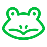 Docomo frog face emoji image