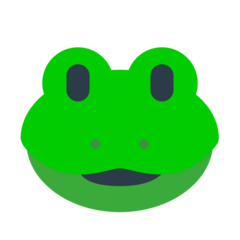 Mozilla frog face emoji image