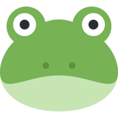 Twitter frog face emoji image