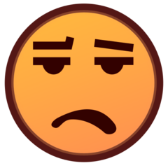 Emojidex frowning face with open mouth emoji image