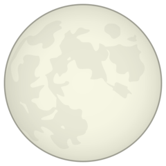 Emojidex full moon symbol emoji image