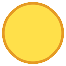 HTC full moon symbol emoji image