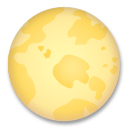 LG full moon symbol emoji image