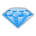 Sony Playstation gem stone emoji image