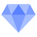Toss gem stone emoji image