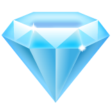 Whatsapp gem stone emoji image