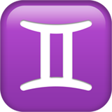 IOS/Apple gemini emoji image