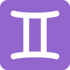 Twitter gemini emoji image